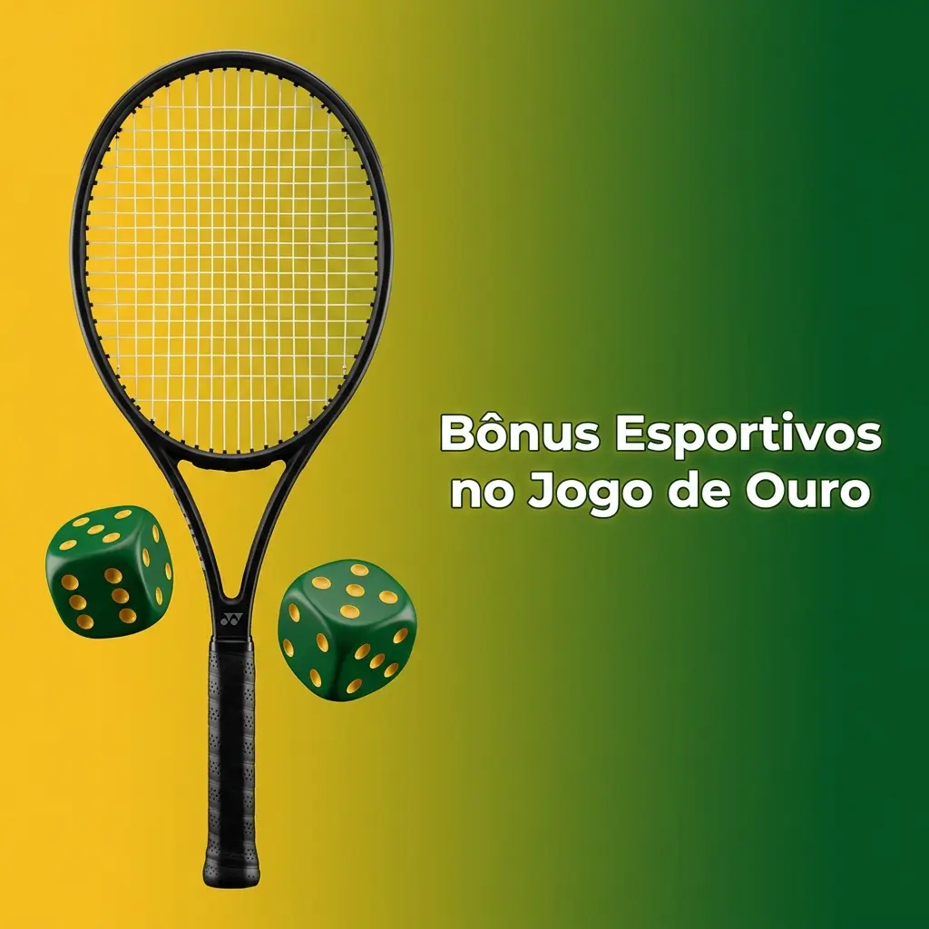 Bônus esportivos no Jogo de Ouro para futebol, e-sports e críquete com promoções exclusivas para jogadores brasileiros