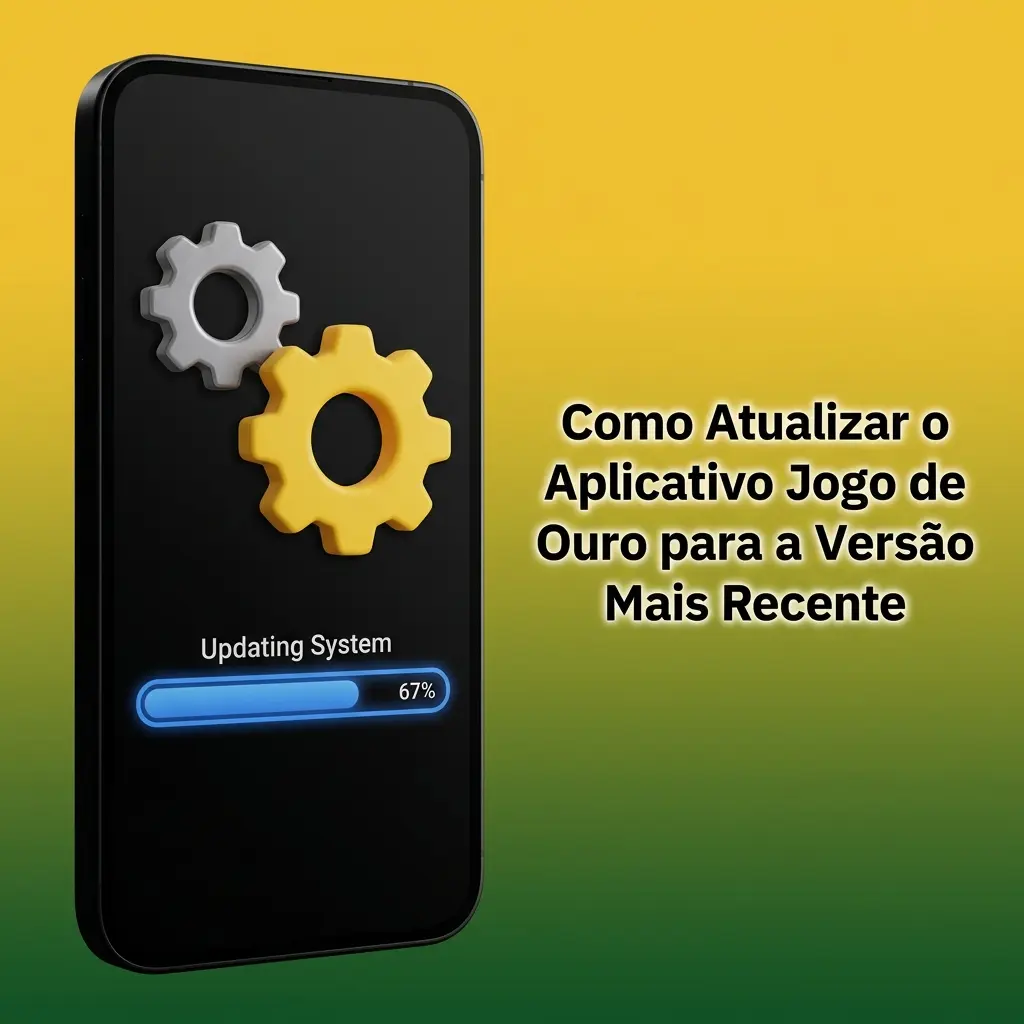 Guia para atualizar o aplicativo Jogo de Ouro no Android e iOS com passos para baixar APK ou PWA