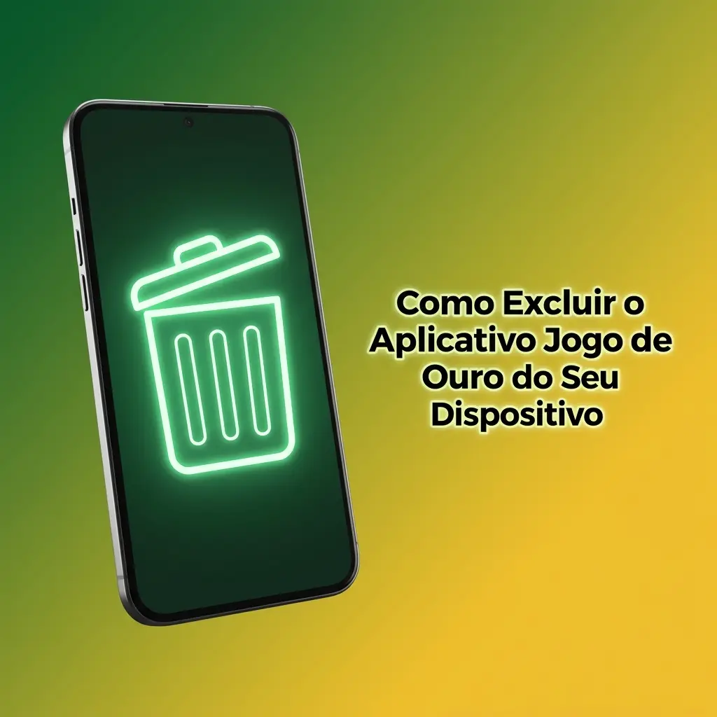 Passo a passo para excluir o aplicativo Jogo de Ouro no Android e iOS com segurança