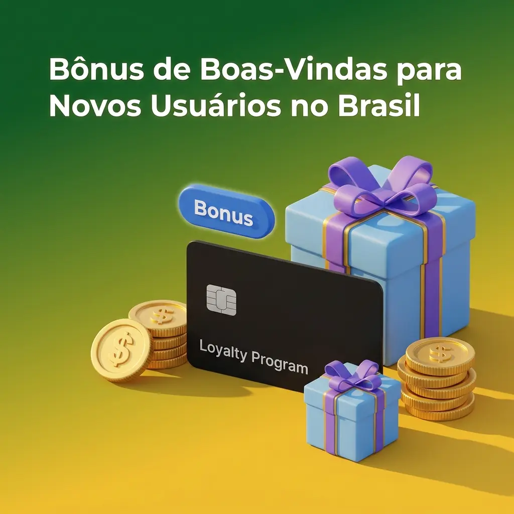 Bônus de boas-vindas para novos usuários no Brasil em cassino e apostas esportivas