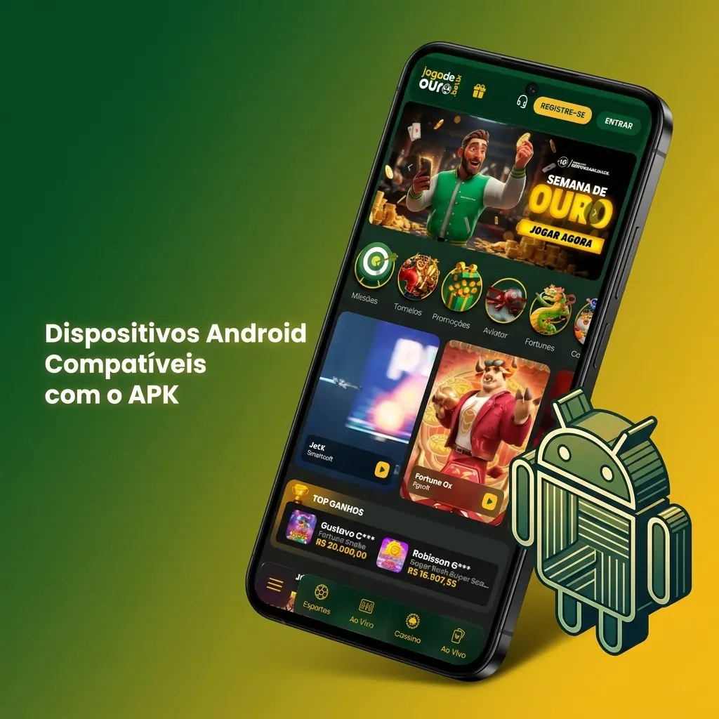 Lista de dispositivos Android compatíveis com APK, incluindo Samsung, Xiaomi, Google Pixel e outros modelos suportados.