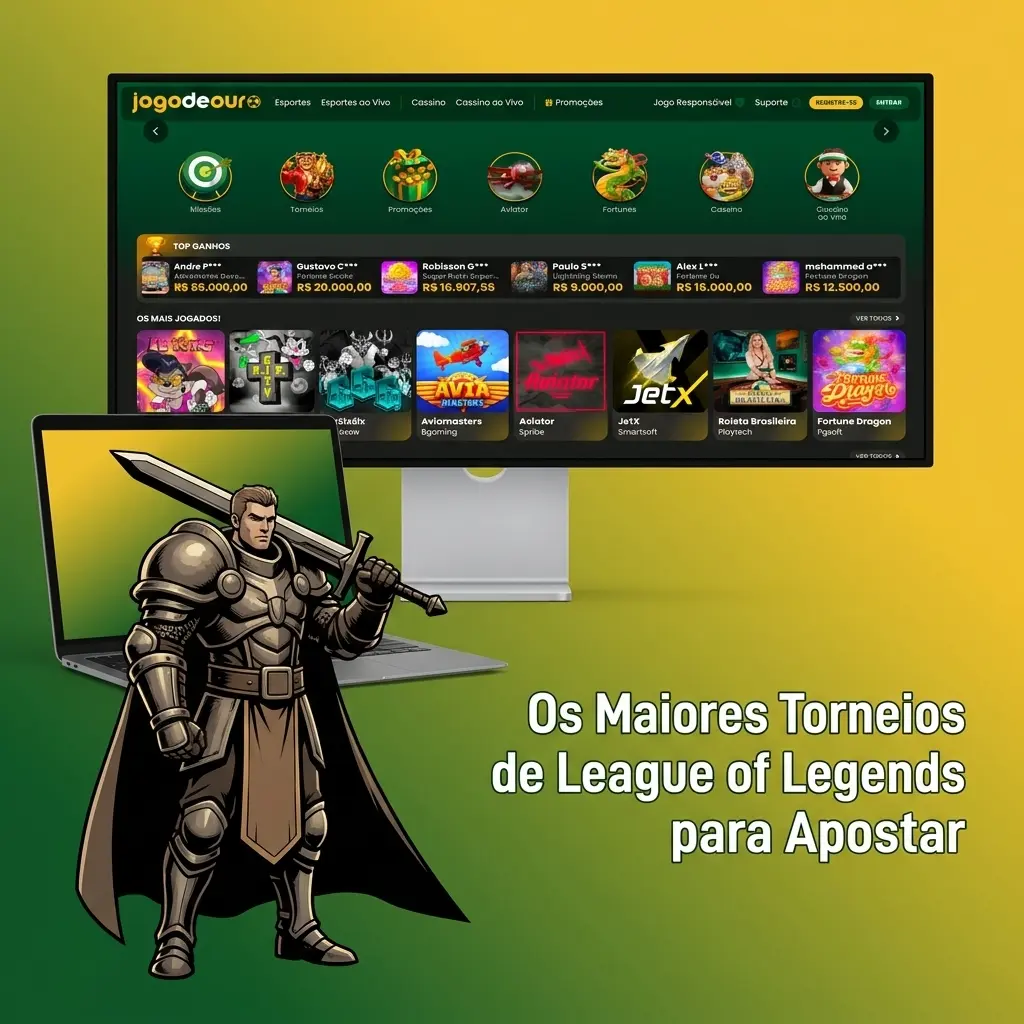 Torneios de League of Legends para apostar: Worlds, MSI, LCK, LPL, LEC e CBLOL