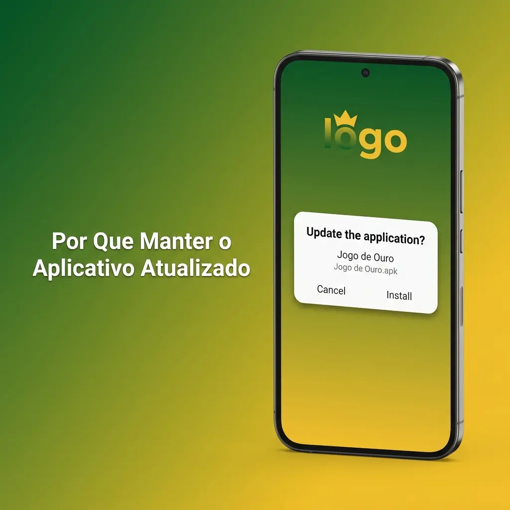 Atualizar aplicativo garante segurança, correção de bugs, novos recursos e conexão estável para apostas e cassino