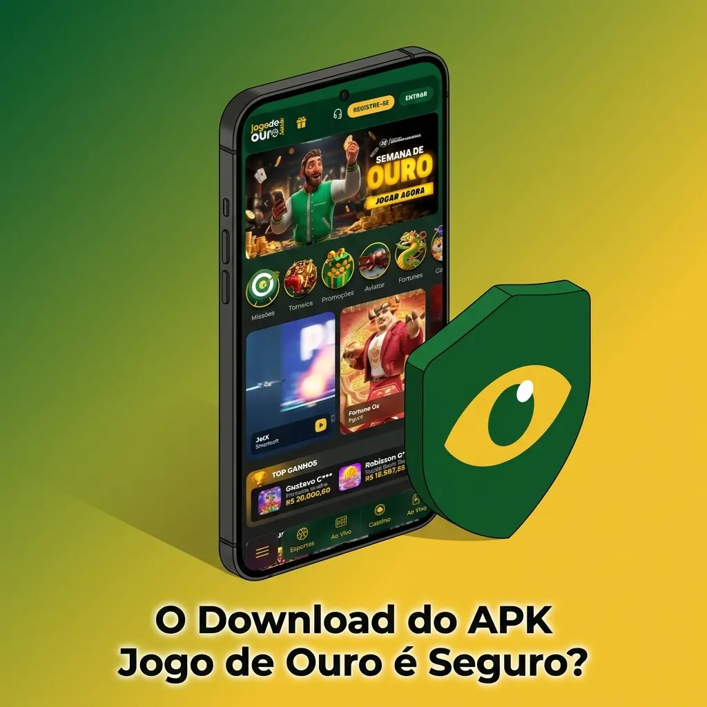 Download seguro do APK Jogo de Ouro com criptografia SSL e licença oficial de apostas online no Brasil