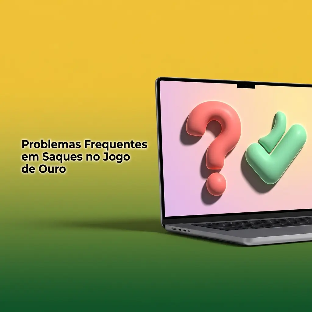 Problemas comuns em saques no Jogo de Ouro: verificação, dados bancários e limites