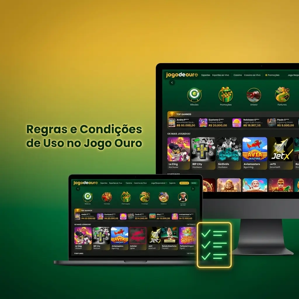 Regras e condições de uso no Jogo de Ouro: idade mínima, verificação KYC e conformidade legal no Brasil
