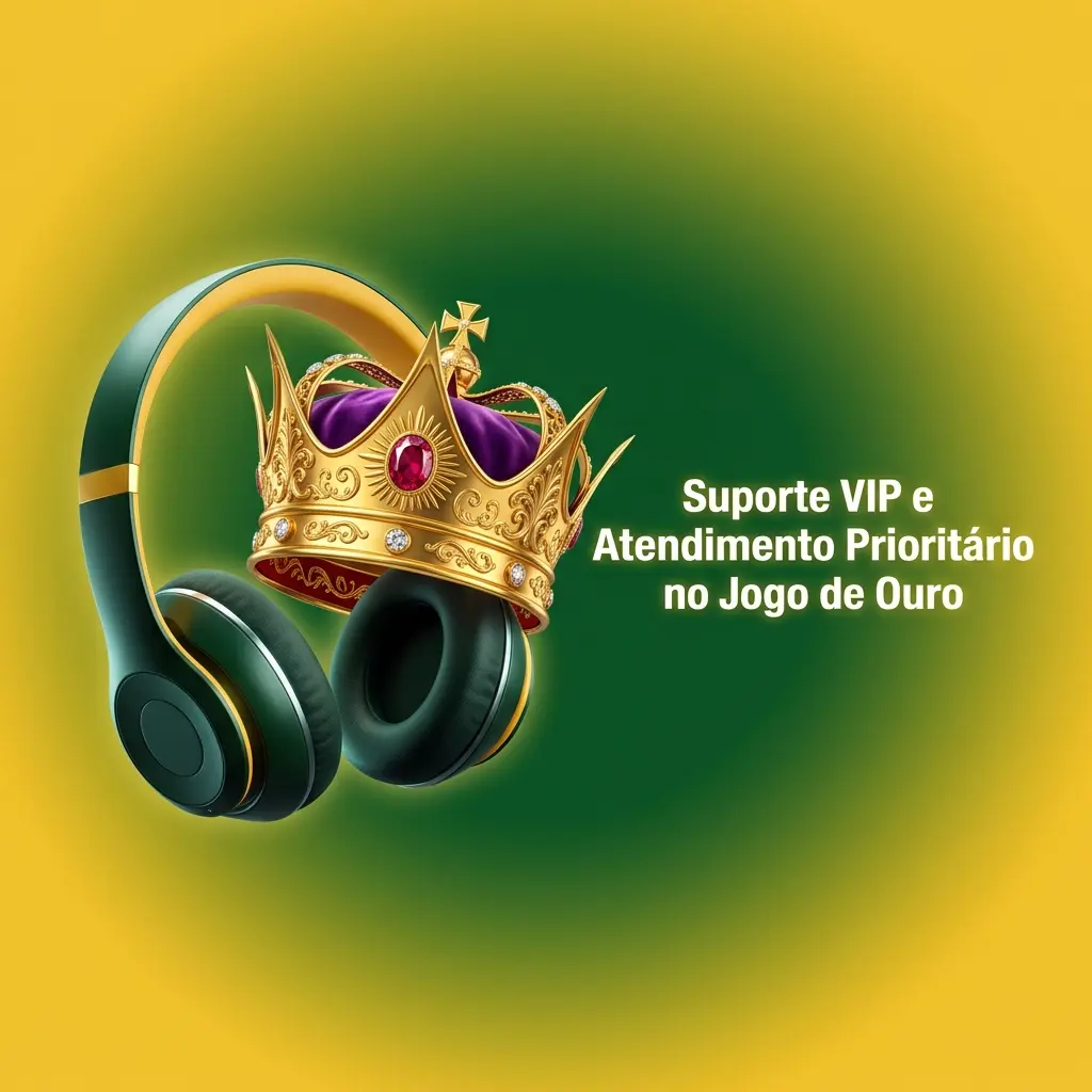 Suporte VIP no Jogo de Ouro com atendimento prioritário, gerente dedicado e respostas em até 1 hora para membros fidelidade