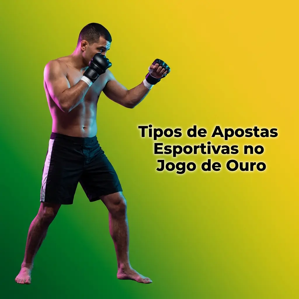 Tipos de apostas esportivas no Jogo de Ouro com mercados pré-jogo, ao vivo e odds atualizadas