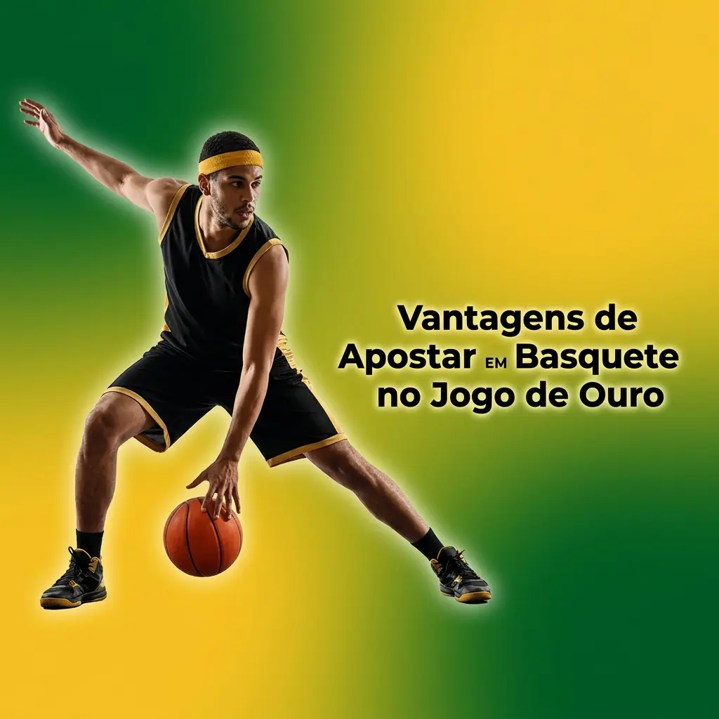 Vantagens de apostar em basquete no Jogo de Ouro: odds competitivas, ao vivo, NBA e mais