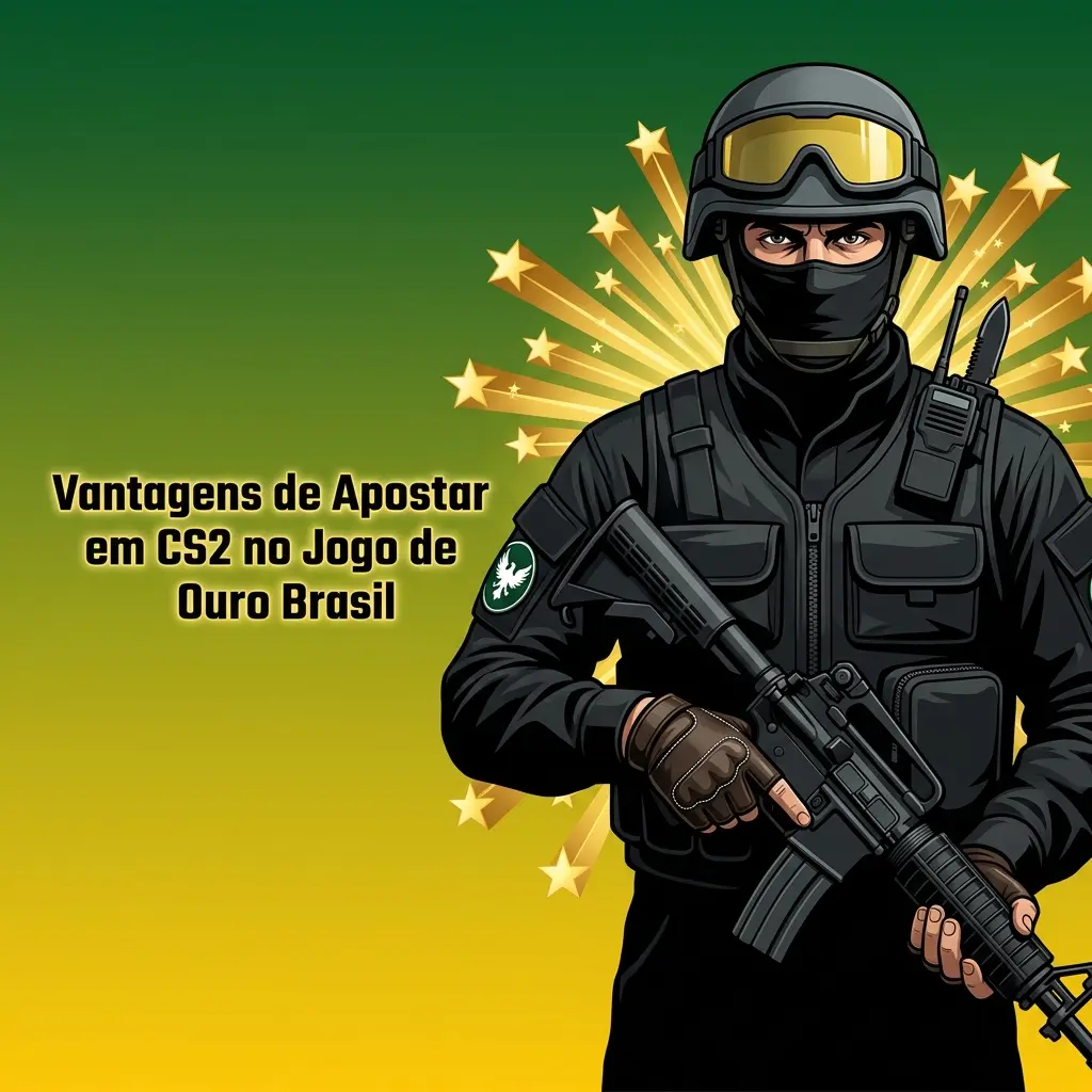 Vantagens de apostar em CS2 no Jogo de Ouro Brasil: bônus, Pix, suporte 24h e odds competitivas